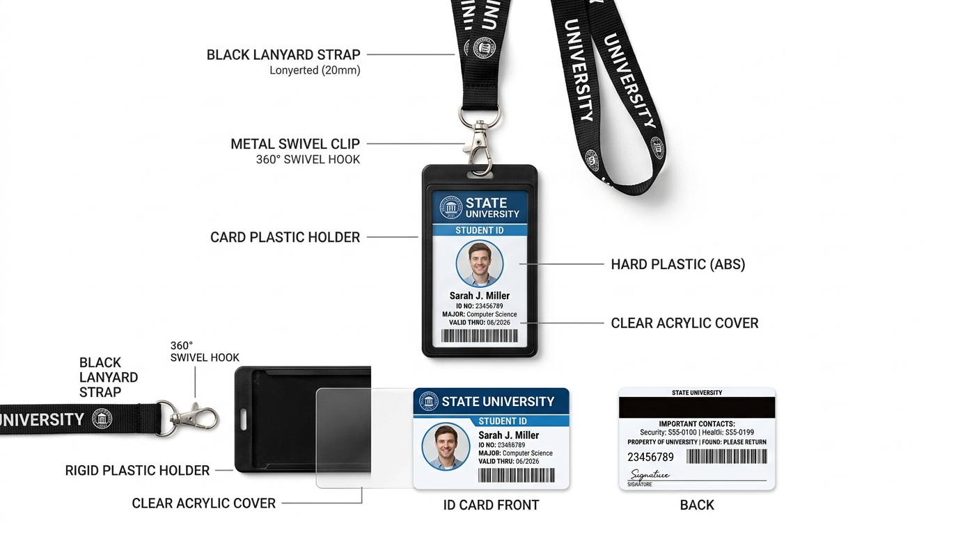 ID CARDS WITH LANYARD